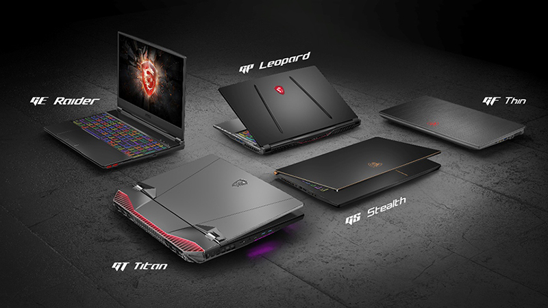 Kiểu dáng MSI hầm hố, chuẩn gaming